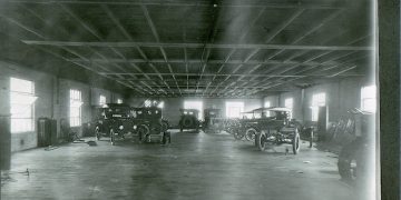 Dotts Motor Company, Filbert Street, Curwensville, c1922