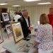 Ken Hunter chats with guests before the DuBois Area Historical Society's dinner.