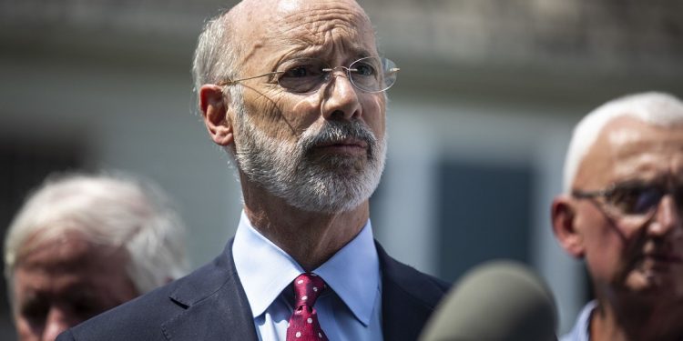 Gov. Tom Wolf supports more funding to help improve eldercare services in Pennsylvania ahead of a looming dementia care crisis, but the GOP-controlled state legislature would need to agree.

TYGER WILLIAMS / Philadelphia Inquirer