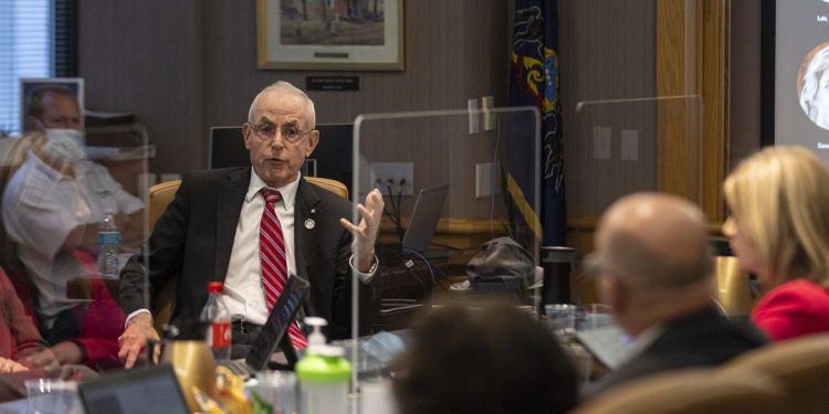 The panel’s chair, teacher Christopher Santa Maria, and board member Frank Ryan (seen here), a Republican state representative from Lebanon County, have also told board members they were considering asking for an investigation into the disclosures, according to people familiar with the matter.

TYGER WILLIAMS / Philadelphia Inquirer