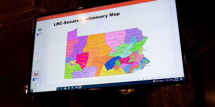 The preliminary Senate map passed unanimously during a Dec. 16 voting meeting, unlike the more controversial preliminary House map.

Matt Rourke / AP