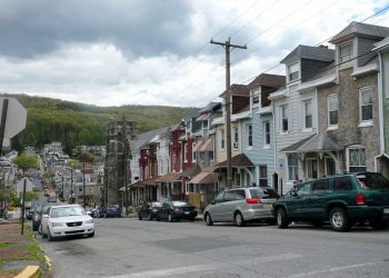 Berks County is the first in Pennsylvania forced to turn renters away from a relief program. Reading, the county seat, has long had one of the highest eviction rates in the state.

Matt Smith / For Spotlight PA