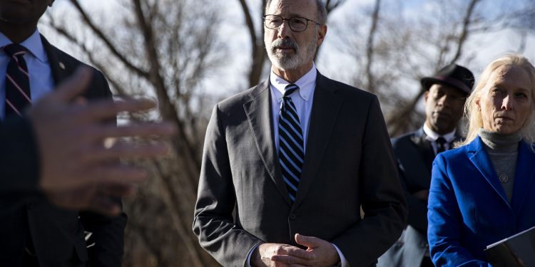 Gov. Tom Wolf has vowed to veto the plan in its current form.

TYGER WILLIAMS / Philadelphia Inquirer