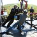 In this April 23, 2010, file photo, workers move a section of well casing into place at a Chesapeake Energy natural gas well site near Burlington, Pa., in Bradford County.  Ralph Wilson/AP Photo