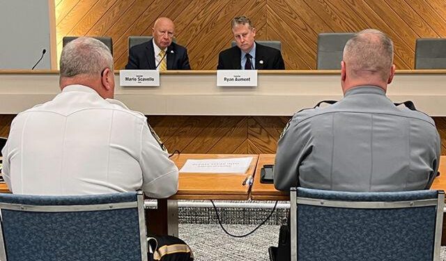 Senate Republicans hear testimony from Lancaster County police chiefs about the rise in crime and what legislators can do to support law enforcement and keep Pennsylvania communities safe. Provided by the Senate Republican Communications Office.