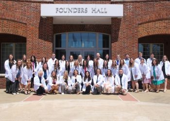 Members of the LHU ASN Class of 2022 who participated in the recent pinning ceremony.