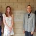 Christ Lutheran Church's 2022 Dunlap Scholarship winner, Emalee Horner (second from left), is shown with Jim Dunlap (left), Pastor Amy Godshall-Miller and Pastor John Miller.