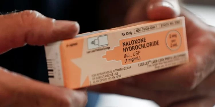 Naloxone, a medication that's used to treat opioid overdoses 

AP Photo/Keith Srakocic
Facebook
Twitter
Email
PrintCopy article link
Save