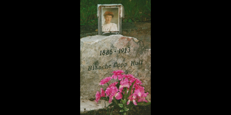 The grave of Blanche Huff is located at Benezette Cemetery, in Benezette, Elk County. (Provided photo)