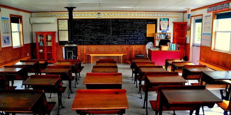 This is the interior of the Willow Lane one room Amish school house at the Amish Farm and House Museum in Lancaster, Pennsylvania.

By Lee Snider | The Center Square
Facebook
Twitter
Email
PrintCopy article link
Save