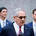 Philadelphia District Attorney Larry Krasner speaks with members of the media during a news conference in Philadelphia, Thursday, Oct. 13, 2022.

Matt Rourke / AP Photo