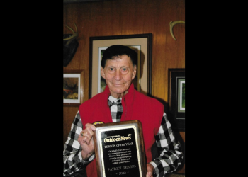 Patrick Domico of Curwensville was honored by Pennsylvania Outdoor News when he was named “Person of the Year” for 2022 for his “lifelong dedication to fish and wildlife conservation”. (Photo by Julie Rae Rickard)