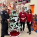 Pictured, from left, are Clearfield Borough Assistant Chief of Police Nathan Curry, Bernice James for Family Dollar Store and Ronda Vaughn, fundraising and events specialist for the MRAAA.