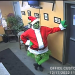 The Grinch was spotter on surveillance at Novey Recycling on Saturday. (Provided Photo).