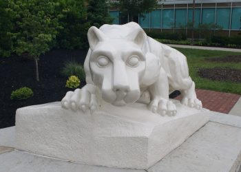 Nittany Lion shrine on the campus of Penn State DuBois

Credit: Penn State