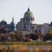 The state Capitol building in Harrisburg, Pennsylvania on Election Day 2022.

Amanda Berg / For Spotlight PA