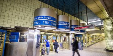 SEPTA 11th Street subway station in Philadelphia.

Shutterstock