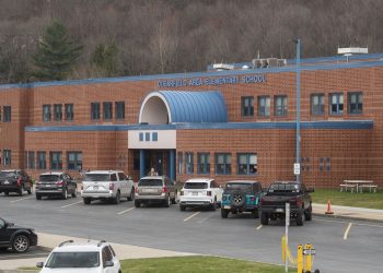 Clearfield Area Elementary School is one of the largest elementary schools in north-central Pennsylvania, with more than 1,000 students.

Nate Smallwood / For Spotlight PA
