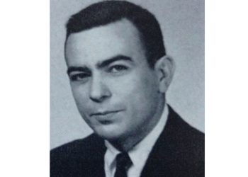 A 1961 yearbook photo portrait of Frank A. Palmerino.

Credit: Ted M. McKinney