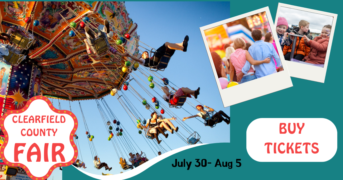 Clearfield County Fair 2023 header (1200 × 630 px)