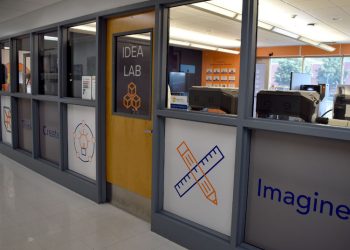 The entrance to the Idea Lab, part of the North Central Pennsylvania LaunchBox powered by Penn State DuBois.

Credit: Penn State