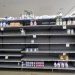 Empty shelves denote the lack of baby formula supplies in a scene repeated nationwide.

Mark Reinstein/AP Images