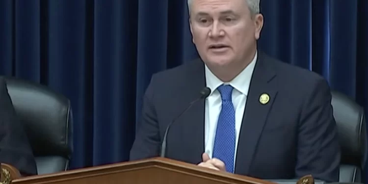 House Committee on Oversight and Accountability Chairman James Comer, R-Kentucky.

Courtesy of YouTube