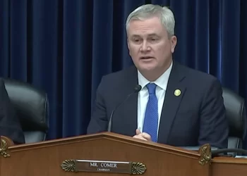 House Committee on Oversight and Accountability Chairman James Comer, R-Kentucky.

Courtesy of YouTube