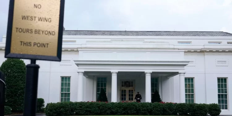 The West Wing of the White House in Washington, Wednesday, July 5, 2023. (AP Photo/Susan Walsh)

Susan Walsh