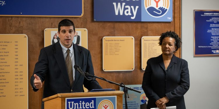 Patrick Cicero, the state’s appointed consumer advocate (left), challenged a decision by the Public Utility Commission, led by Chair Gladys Brown (right).

Commonwealth Media Services