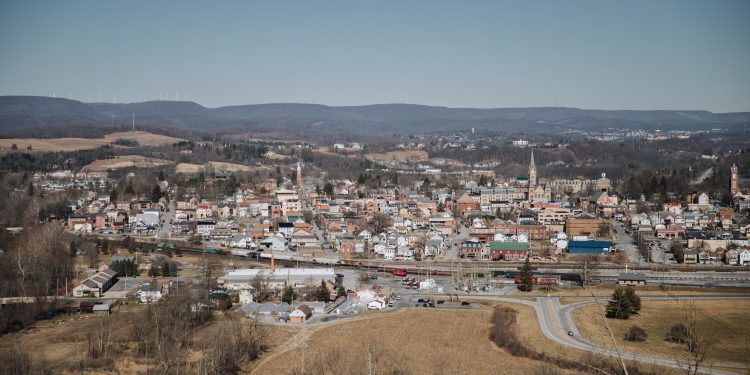 A view of Hollidaysburg, Pennsylvania.  Georgianna Sutherland / For Spotlight PA