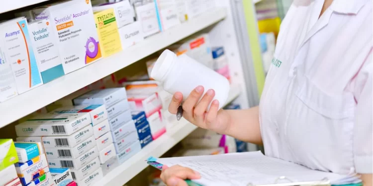 Prescription drugs at a pharmacy. 

i viewfinder | Shutterstock