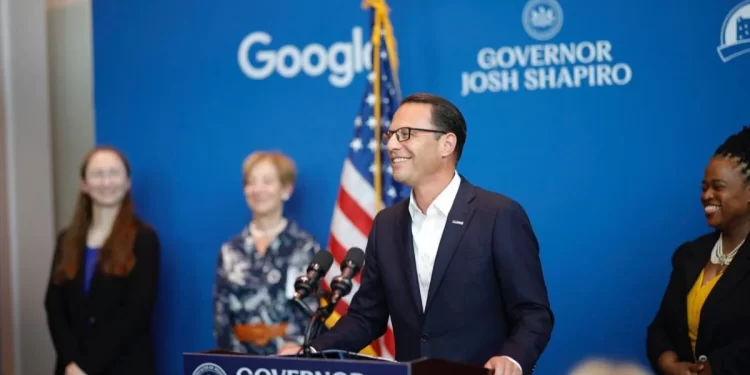 Governor Shapiro, at an August 2023 event, announces new partnership with Google, PASSHE to train and expand commonwealth's workforce for high-growth jobs.

Commonwealth Media Services