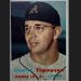 1958 TOPPS baseball card for Tim Thompson (source Clearfield County Historical Society archives)