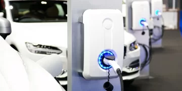 Power supply for electric car charging. Electric car charging station

BigPixel Photo | Shutterstock