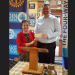 Pictured, left to right, is MRAAA Director of Development and Planning Bobbie Johnson, receiving a check from DuBois Rotary Club President Devon Vallies.