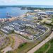 An aerial shot of Erie’s bayfront district.

Commonwealth Media Services