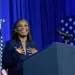 FILE - Laphonza Butler, President of EMILY's List, speaks during an event in Washington, Friday, June 23, 2023. California Gov. Gavin Newsom has named Butler to fill the U.S. Senate seat made vacant by Sen. Dianne Feinstein's death.

Susan Walsh / AP Photo