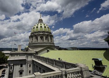 The Pennsylvania Capitol building in Harrisburg, a focus of Spotlight PA’s nonpartisan investigative reporting.

Commonwealth Media Services