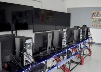 Some of the equipment in the esports room at Penn State DuBois that will be utilized during the upcoming Video Game Day on campus.

Credit: Penn State