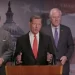 U.S. Sen. John Barrasso, R-Wyoming, speaks at a news conference on border security.

Image from Senate Republicans news conference