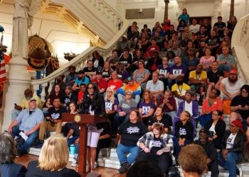 DDAP Secretary Latika Davis-Jones speaks at a recovery advocates rally at the Pennsylvania Capitol on September 19, 2023.

Anthony Hennen | The Center Square