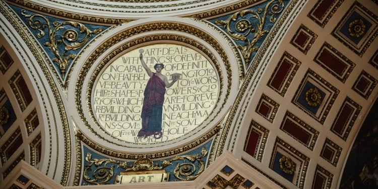 The interior of the Pennsylvania Capitol in Harrisburg.

Amanda Berg / For Spotlight PA