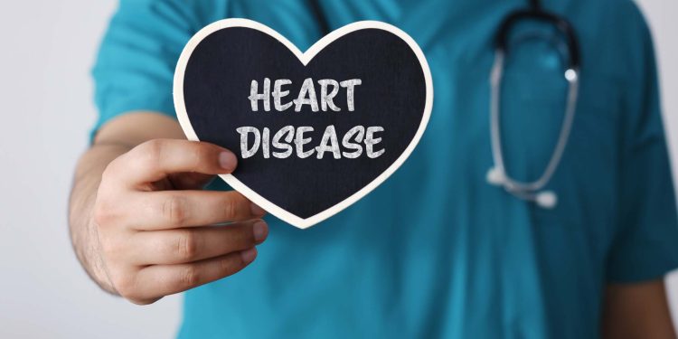 The word of "Heart Disease"  Health care concept