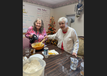 Baking is among the many activities offered at Penn Highlands Adult Day Services.
