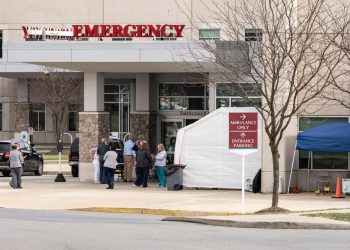 Berks County, Pennsylvania - Penn State Health, St. Joseph Medical Center, Emergency Room entrance.

Amy Lutz | The Center Square