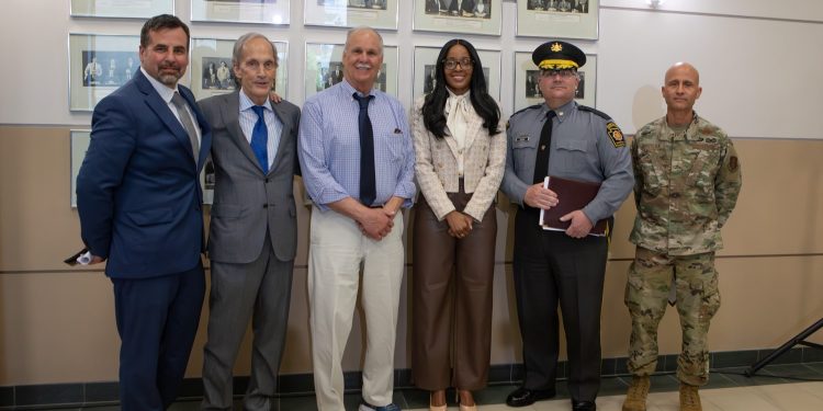 Barry Howe, First Deputy Chief of Criminal Investigations/Narcotics, Office of Attorney General
PACE Director Tom Snedden, Department of Aging
Phil Armstrong, Lehigh County Executive
Secretary Latika Davis-Jones, Department of Drug and Alcohol Programs
Colonel Christopher Paris, Pennsylvania State Police Commissioner
Brigadier General Terrence Koudelka, Department of Military and Veterans Affairs