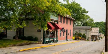 A street in the small historic town of Harmony, Pa.

Grace David | The Center Square