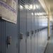 A row of lockers at Bennetts Valley Elementary School in Weedville, Pennsylvania on April 5, 2023.

Nate Smallwood / For Spotlight PA