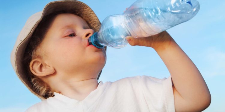 Little Boy Drinking Water. SEE MORE of this little boy:  http://www.oc-photo.net/FTP/icons/nurvic.jpg